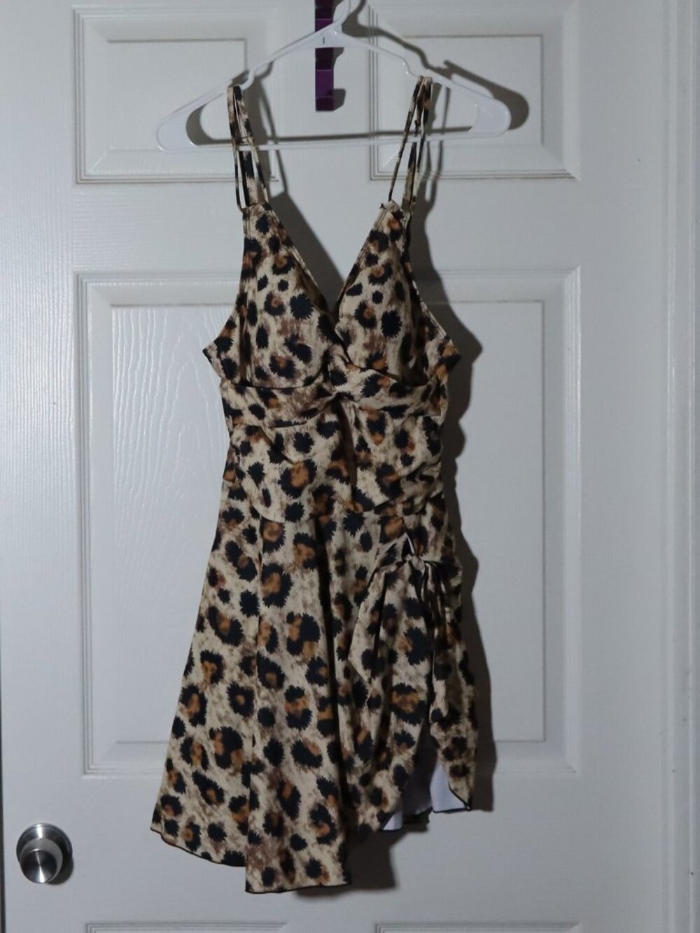 NWOT Cheetah Print One Piece Swimsuit - Sz M